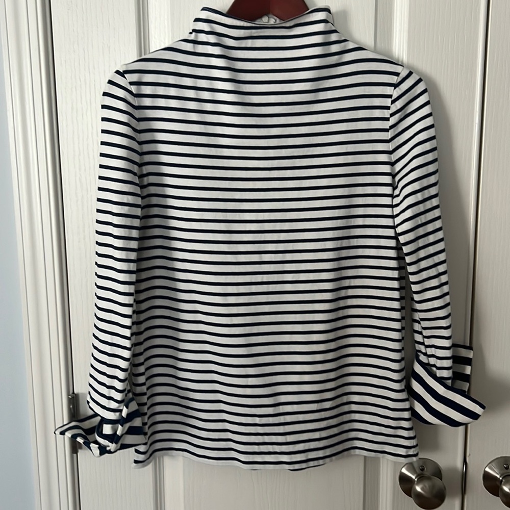 Topshop Funnel-Neck Top - Size 6